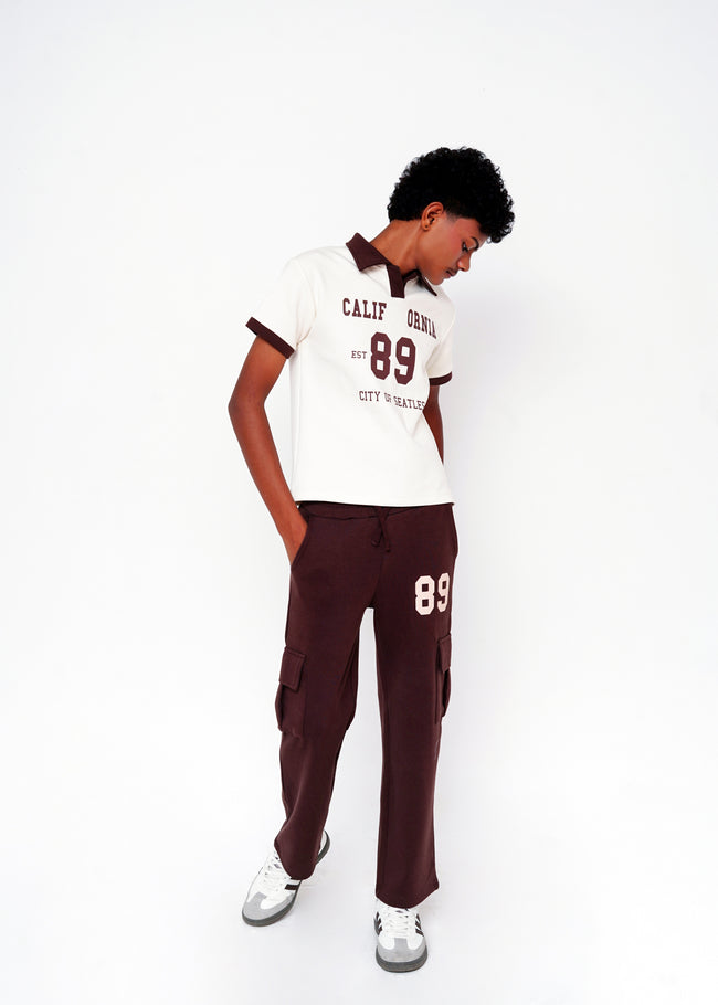 CONTRAST PRINTED SUIT Main Image
