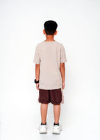 PRINTED TEE AND SHORT SET