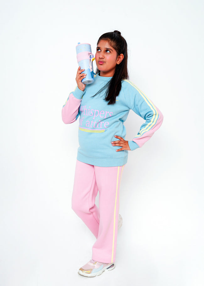 STRIPED CONTRAST TRACKSUIT Hover Image