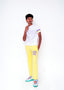 CONTRAST TEE AND TROUSER