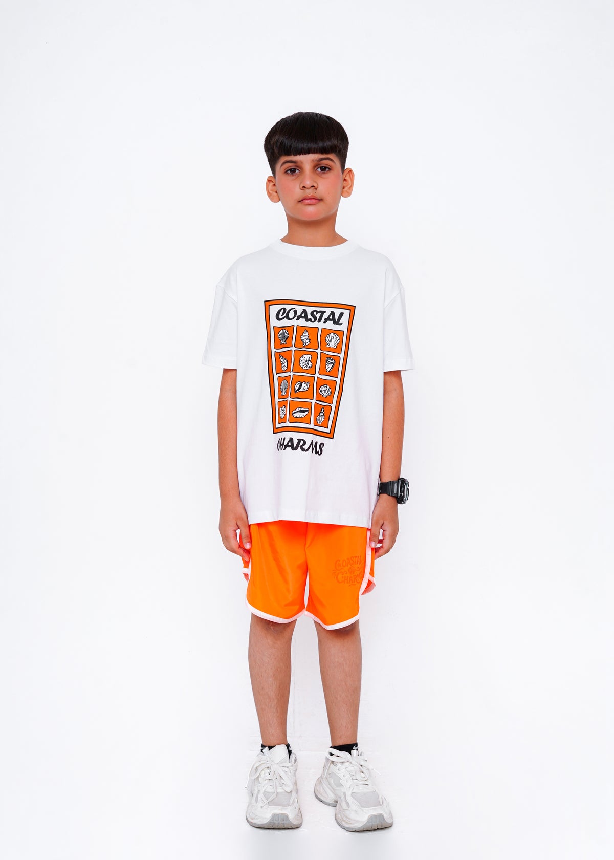PRINTED TEE AND SHORTS SET