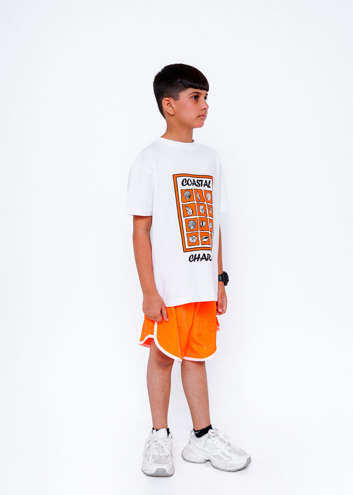 PRINTED TEE AND SHORTS SET