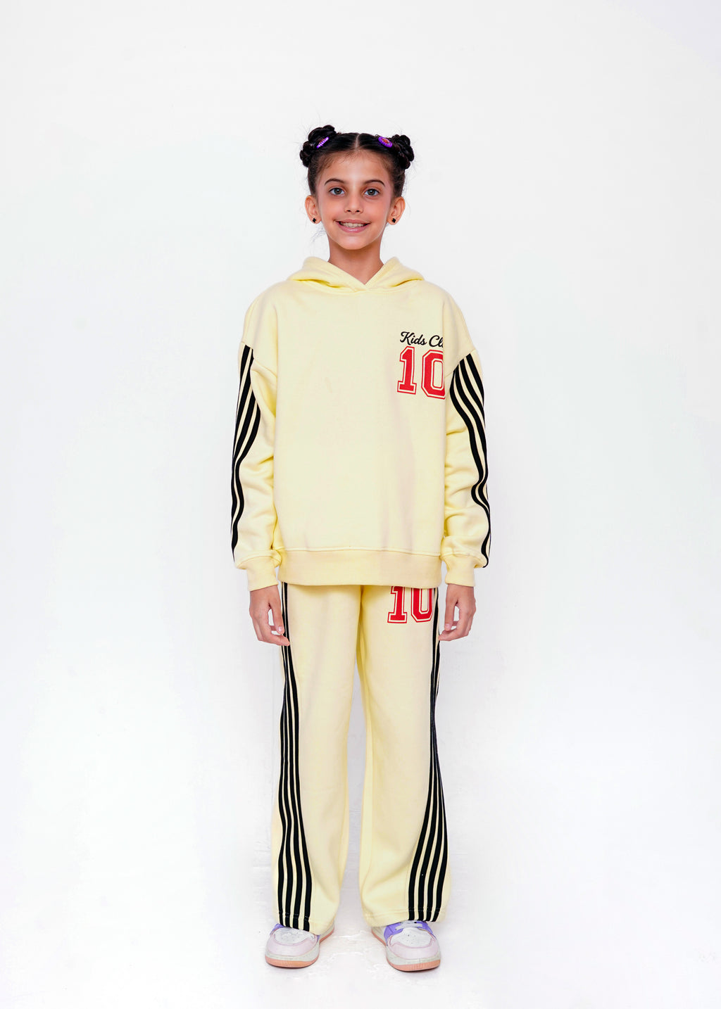EMB STRIPE TRACKSUIT