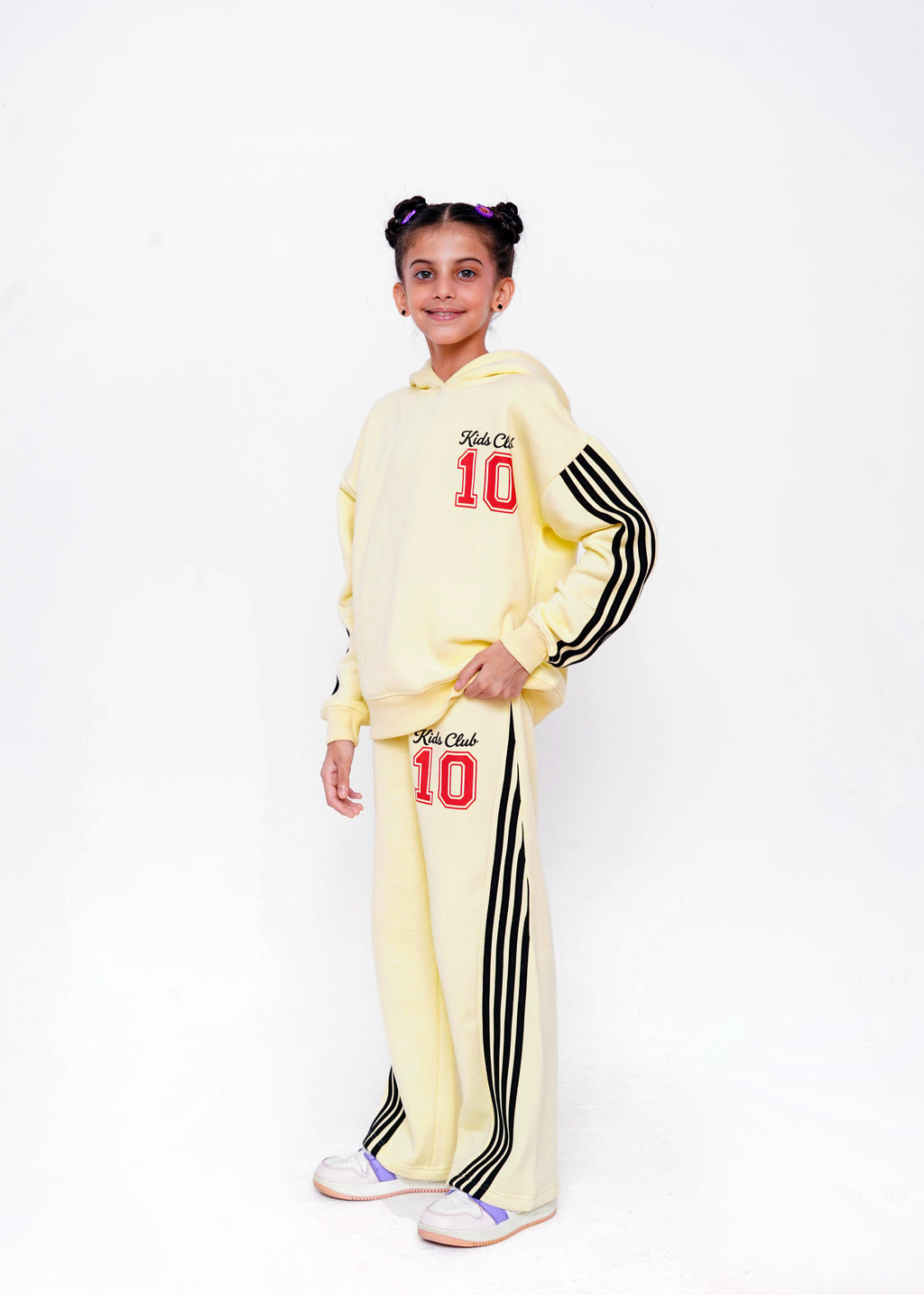 EMB STRIPE TRACKSUIT