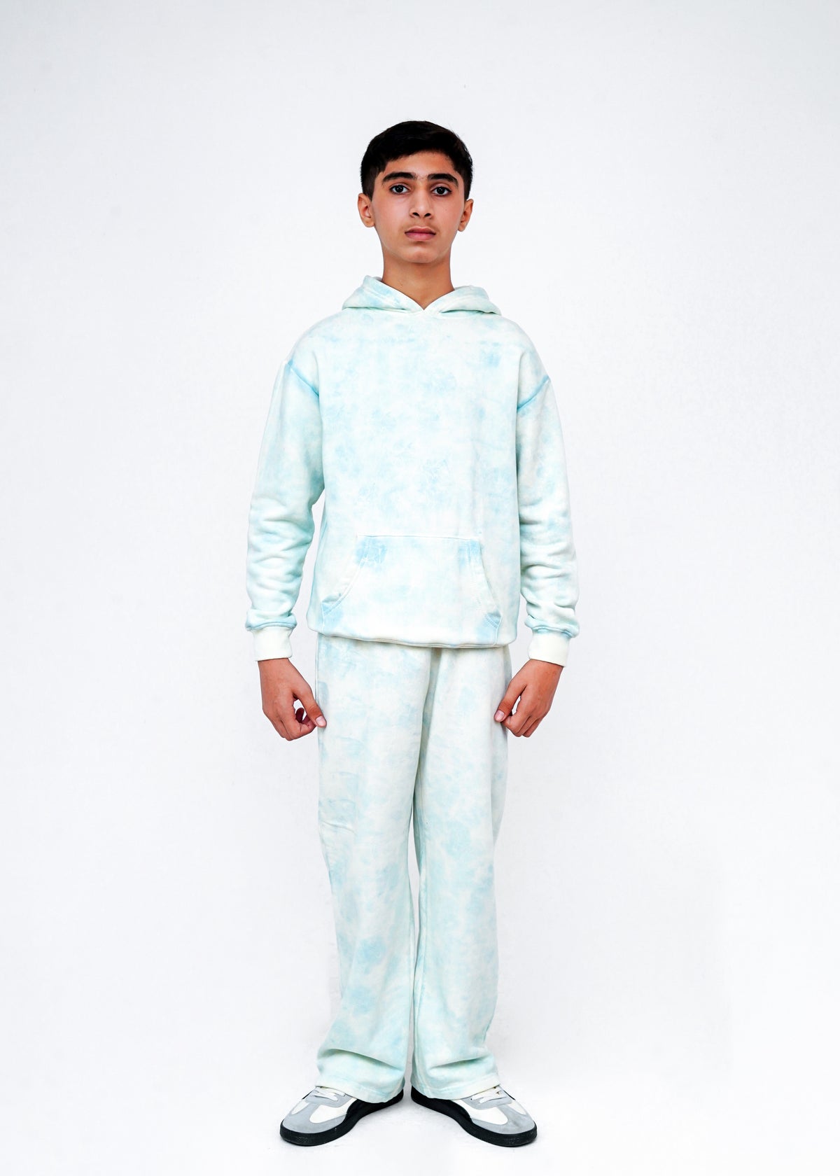 ACID WASH HOODIE AND TROUSER