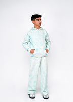 ACID WASH HOODIE AND TROUSER