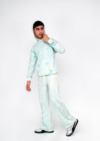 ACID WASH HOODIE AND TROUSER