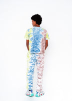 WASHED PRINTED PAIR