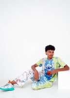 WASHED PRINTED PAIR