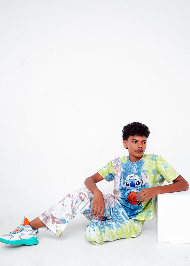 WASHED PRINTED PAIR Hover Image