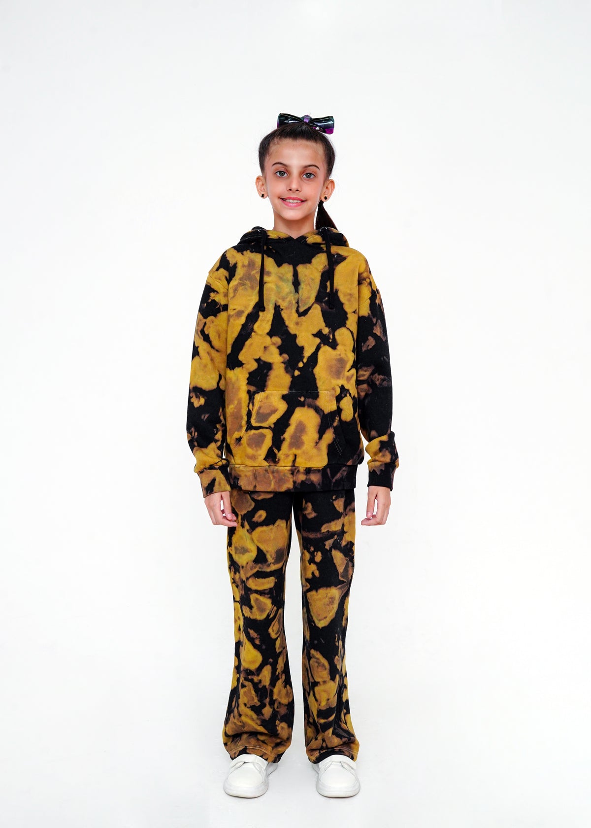 WASHED DYED HOODIE SUIT