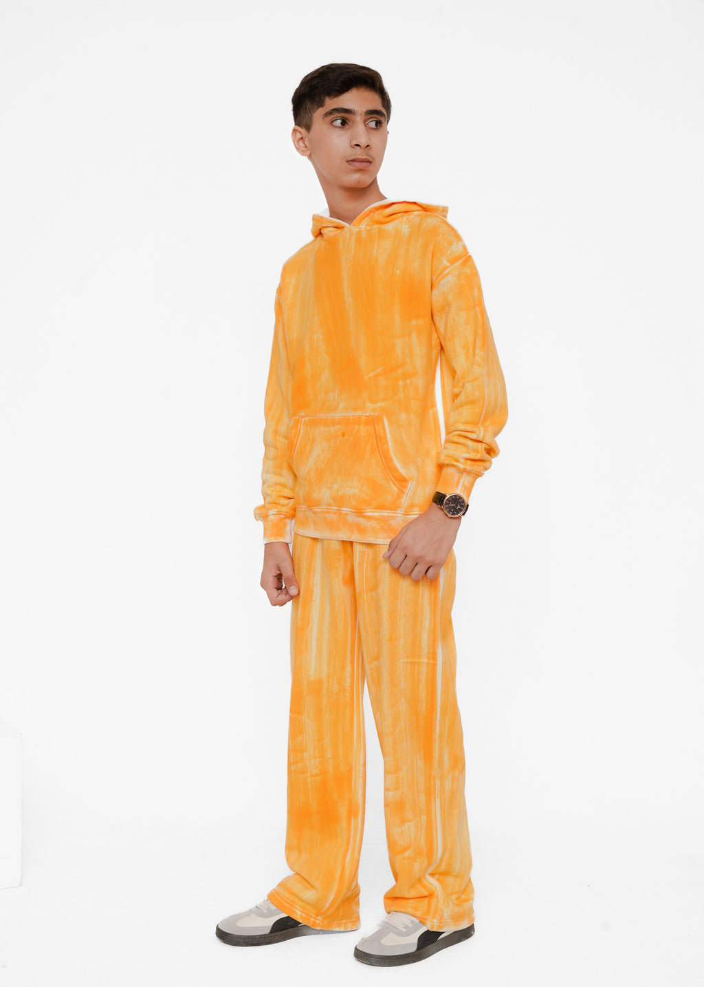 WASHED HOODIE SET