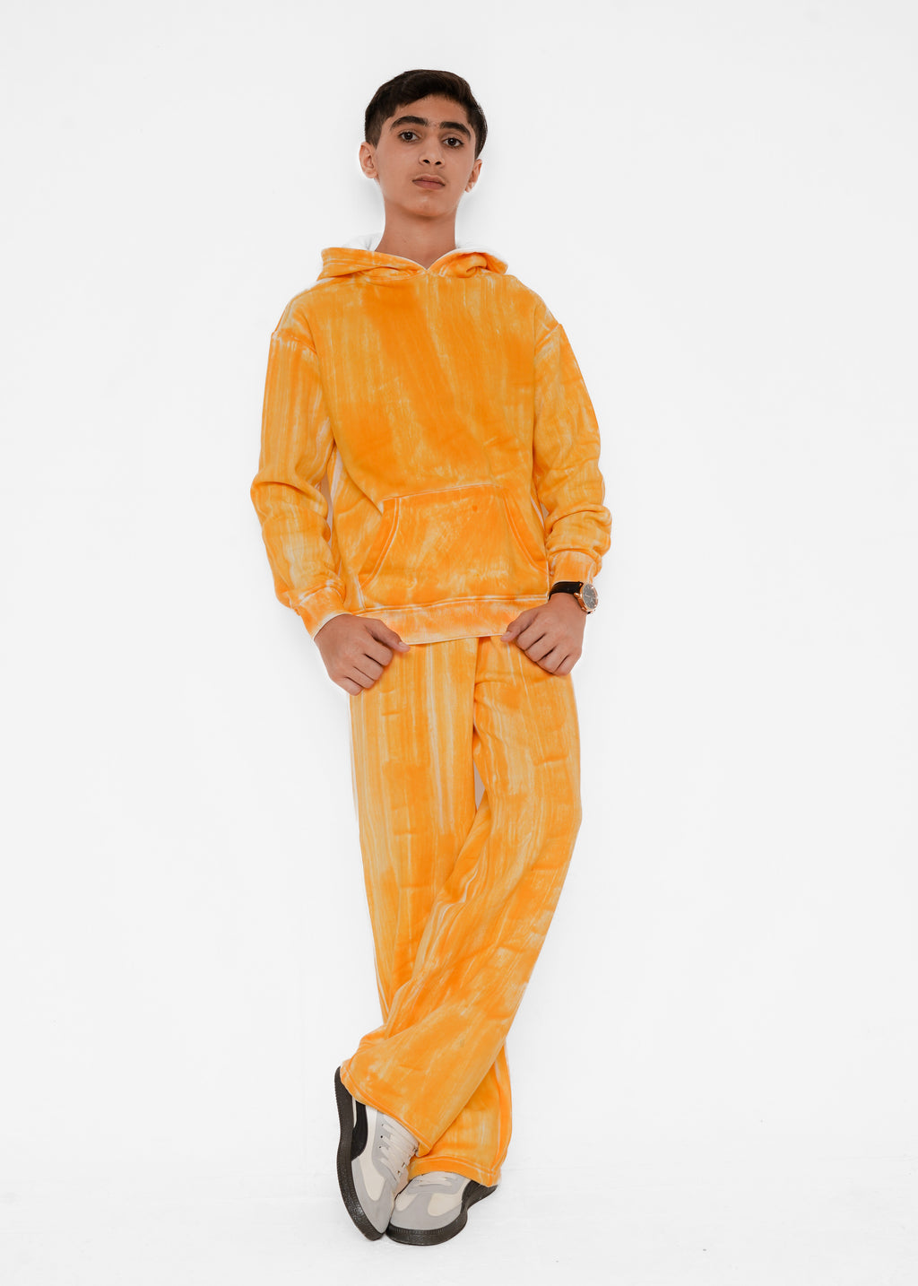 WASHED HOODIE SET