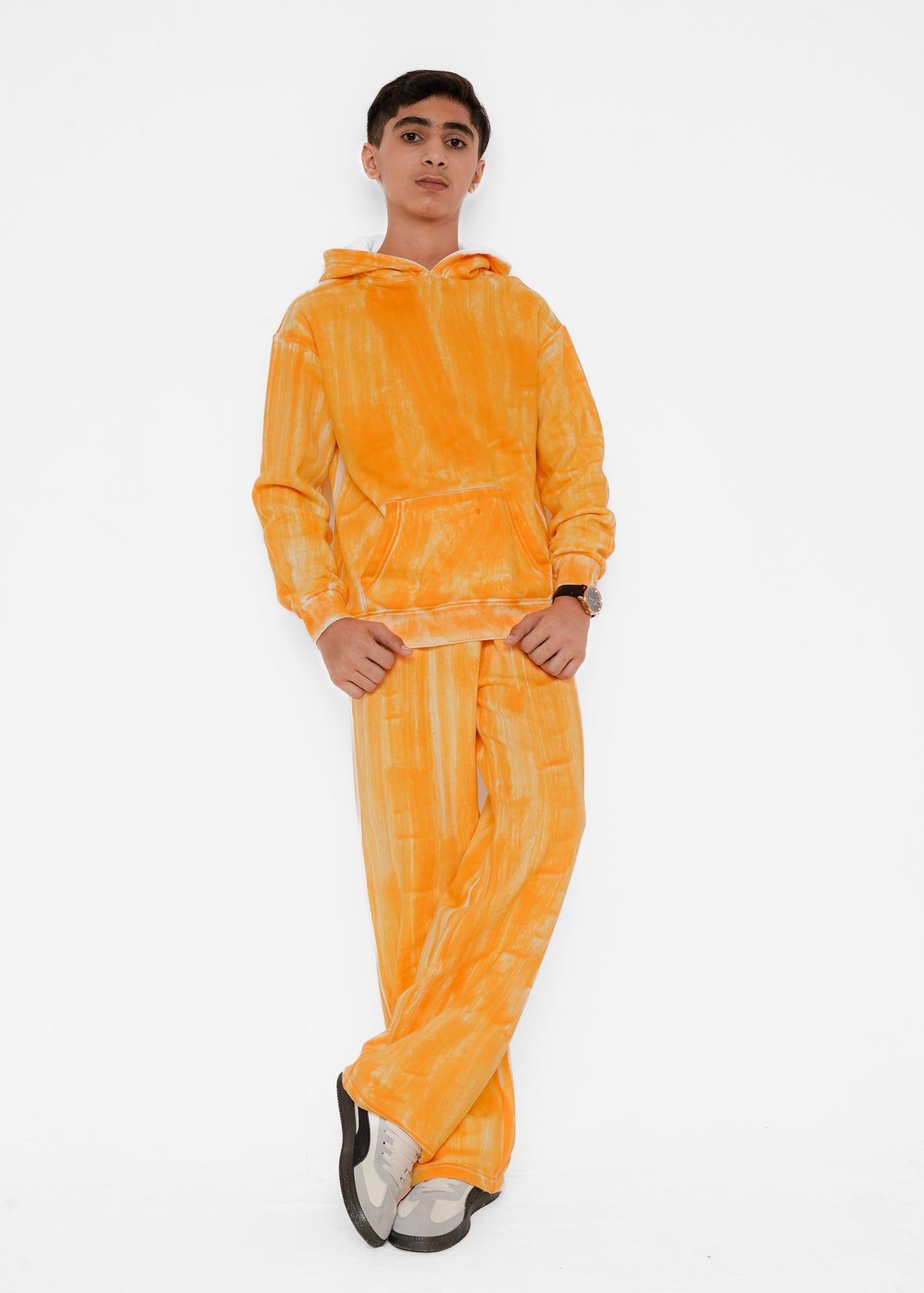 WASHED HOODIE SET
