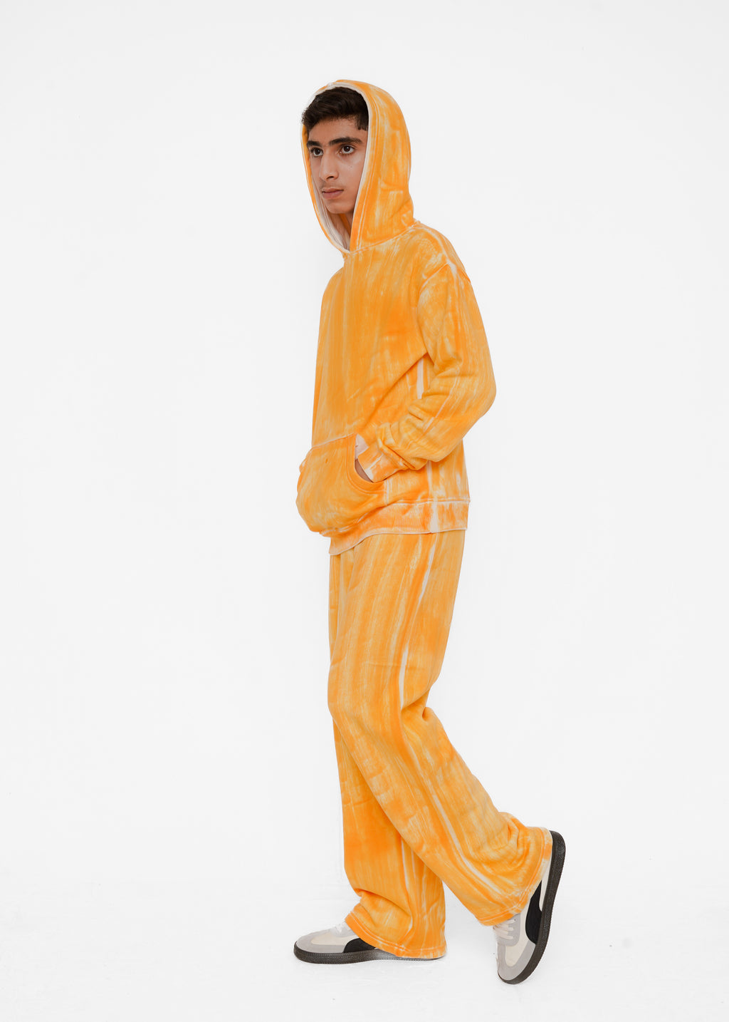 WASHED HOODIE SET
