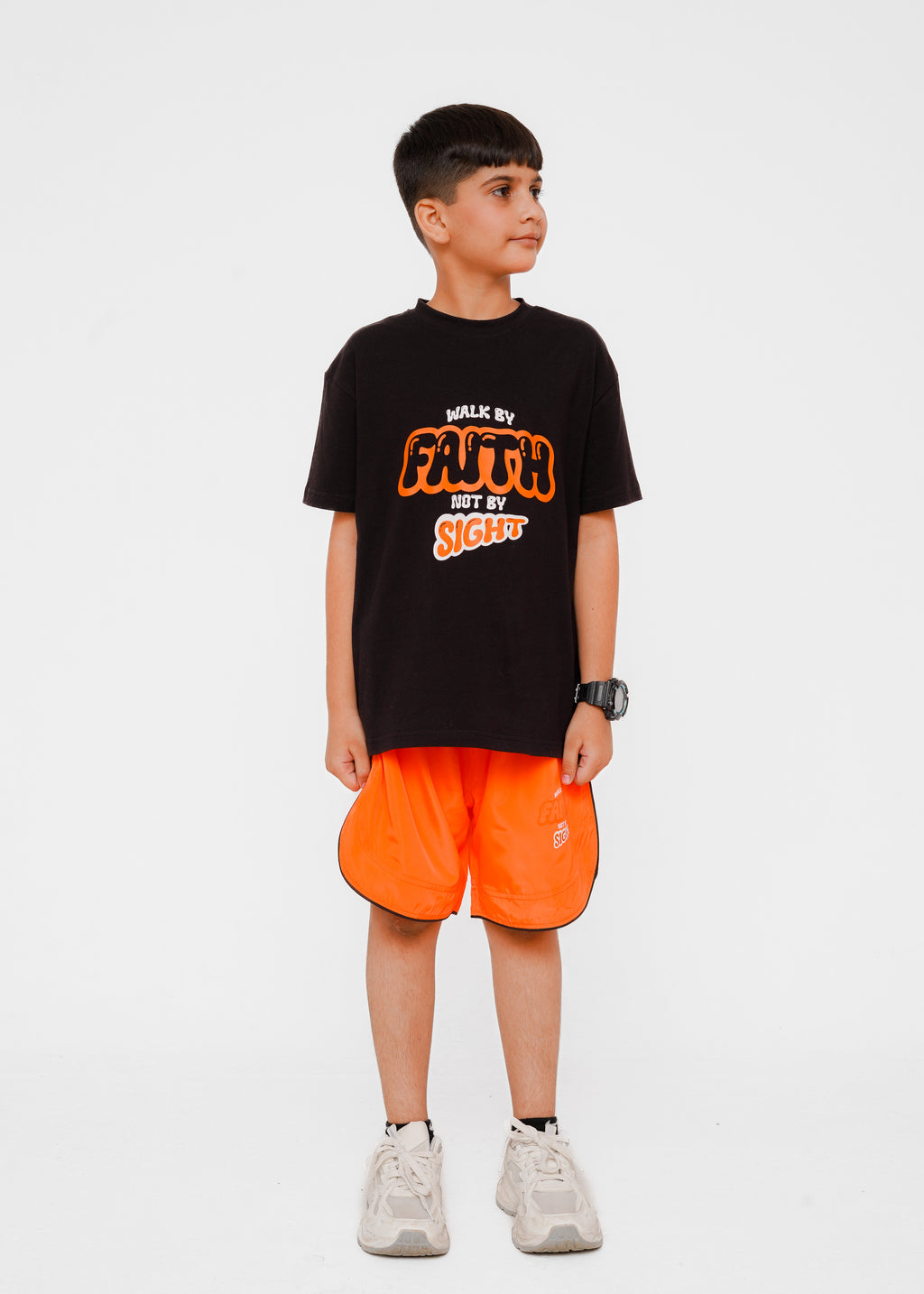 PRINTED SHIRT AND SHORTS