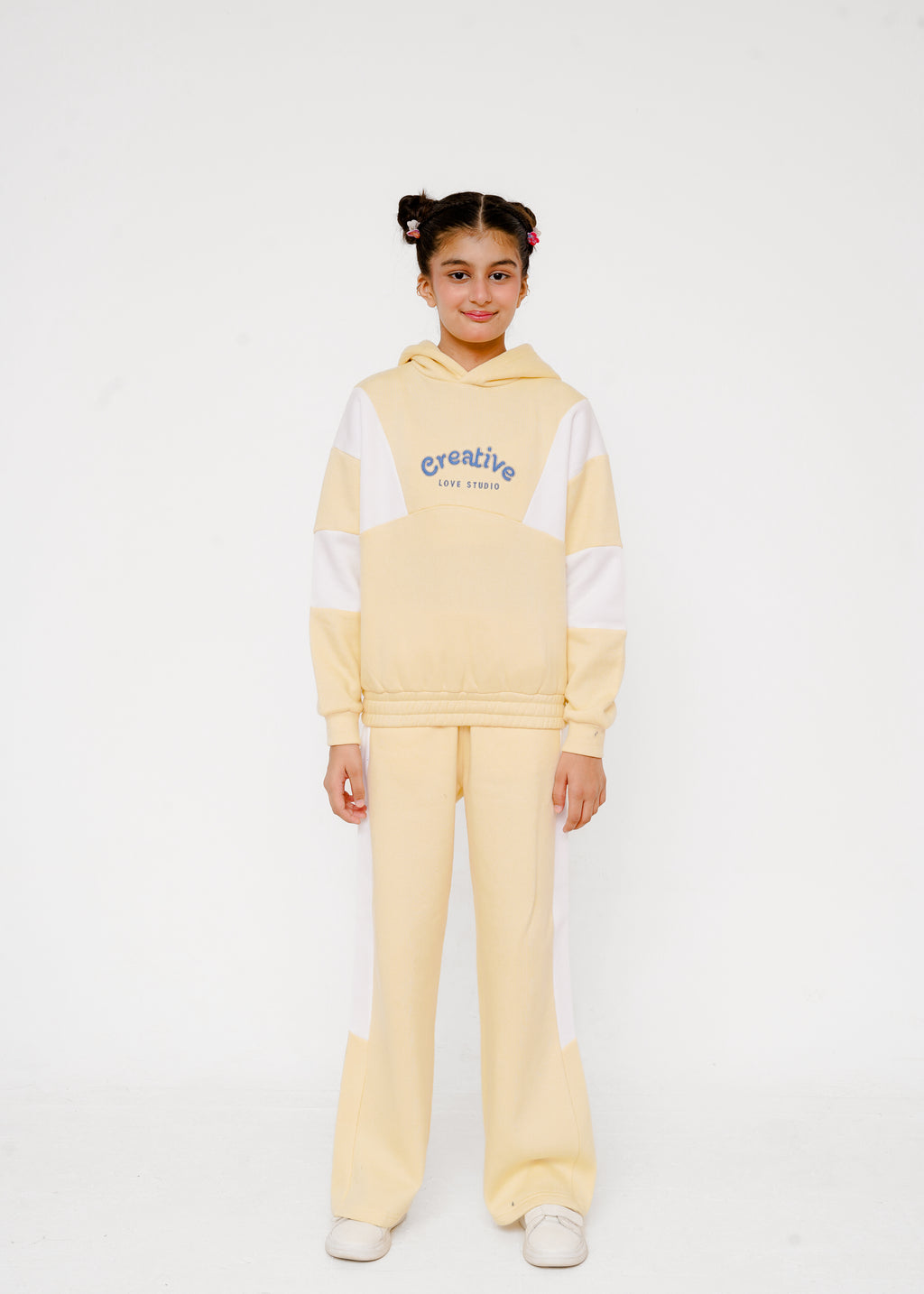 PANNELLED PRINTED HOODIE SUIT