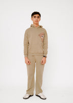 EMB TEDDY HOODIE SUIT