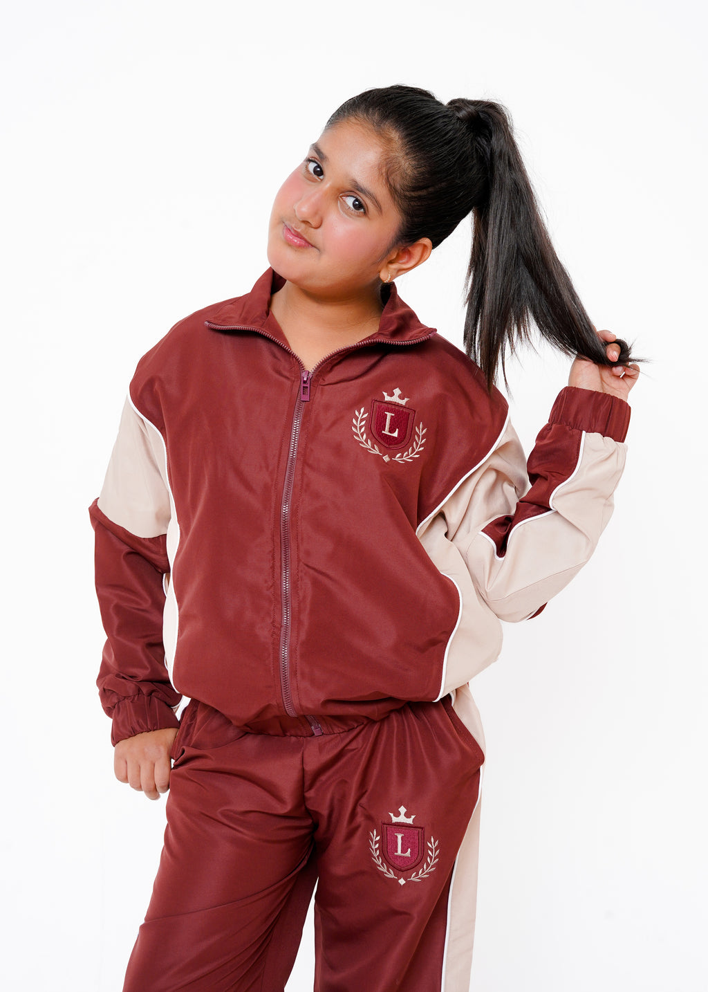 PANELLED WINDBREAKER TRACKSUIT