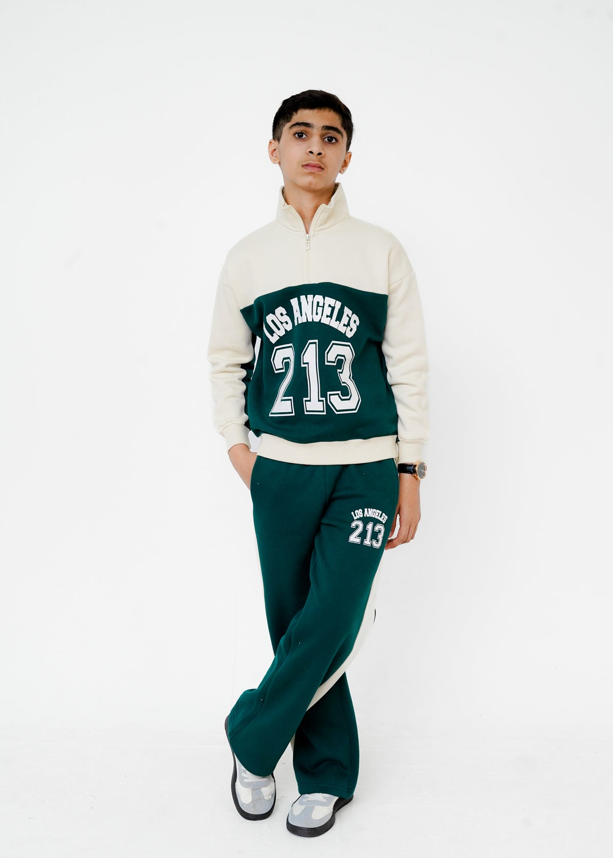 PANNELLED TRACKSUIT