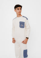 BASIC CONTRAST POCKETS SUIT