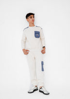 BASIC CONTRAST POCKETS SUIT