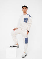 BASIC CONTRAST POCKETS SUIT