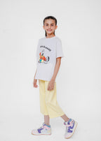 PRINTED TEE AND TROUSER